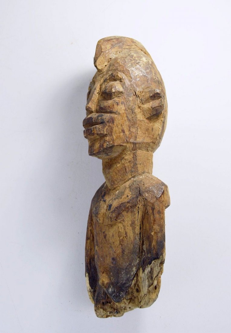 Eroded Old Lobi Bateba Shrine idol, African Art (1 of 6)