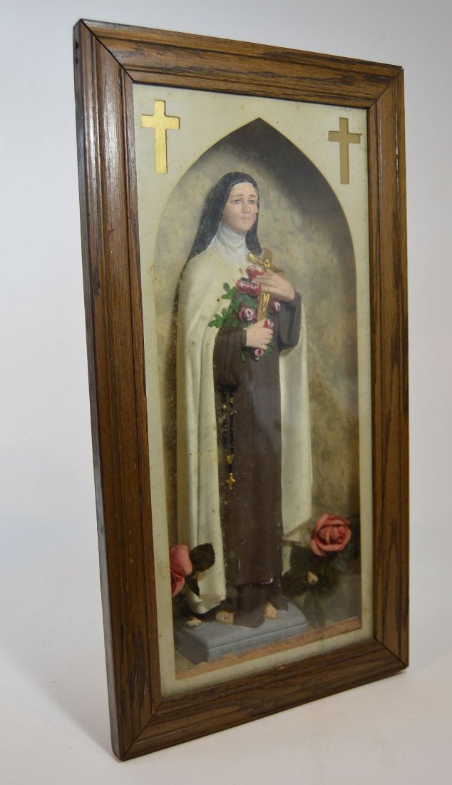 Antique Catholic Sick Box: Antique Catholic Sick Box
