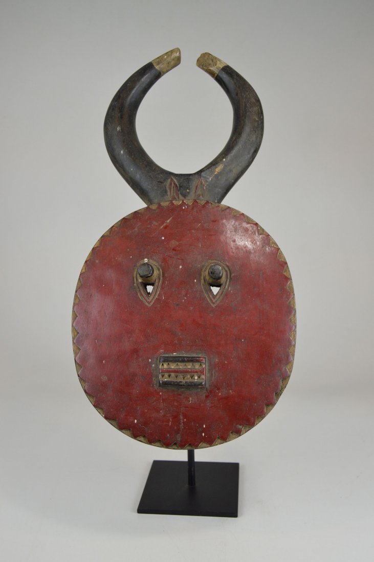 Handsome Old Baule Goli festival mask, African Art (1 of 4)