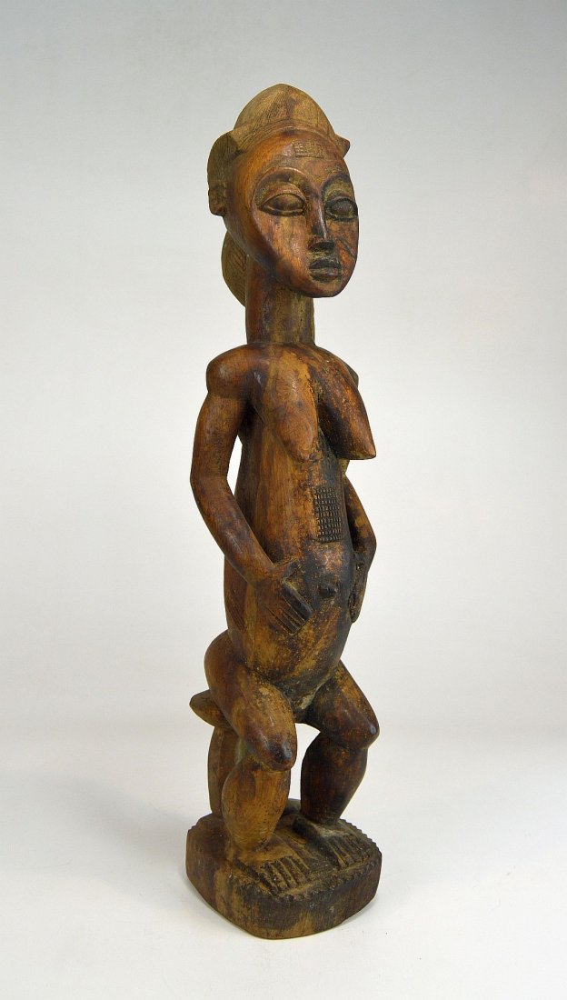 An Old Baule Female Diviners Sculpture ~ Blolo Bla (1 of 8)