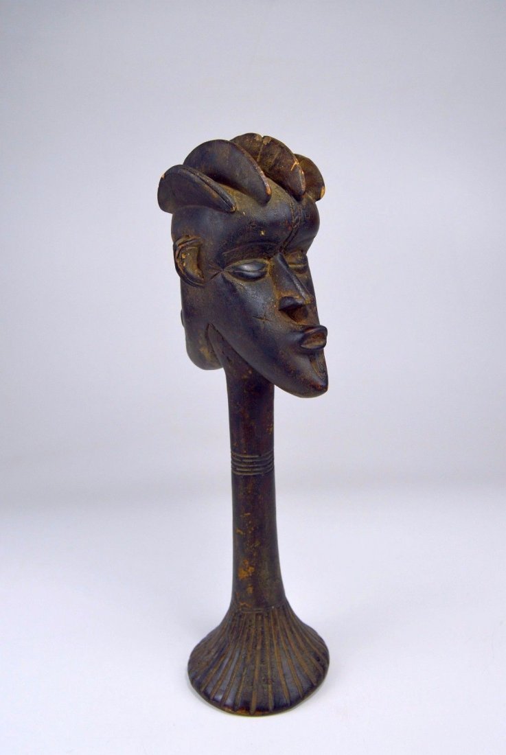 An Elegantly carved Dan Bassa Janus Mask face sculpture (1 of 6)