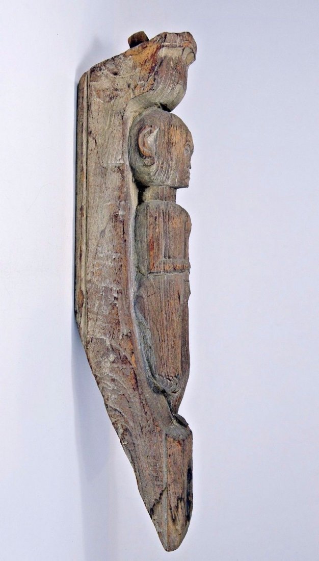 Antique Wooden Dancing Deity From India (1 of 3)