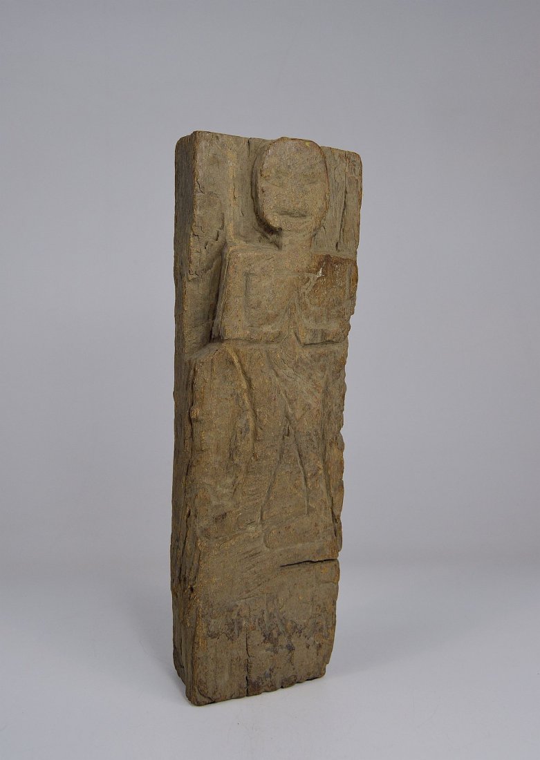 Primitive Shrine post sculpture, Tribal Himalayan Art (1 of 7)