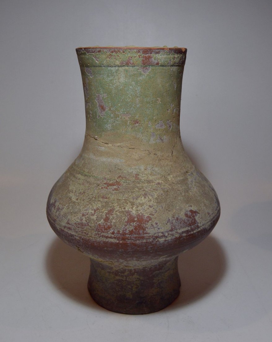 Huge Han Dynasty Earthenware jar 206 BC-220 AD (1 of 6)