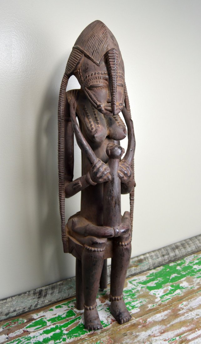 Large Senufo Mother & Child maternity sculpture African (1 of 4)