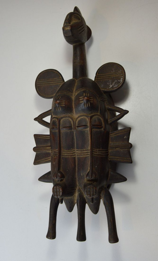 Fine Senufo Duality Kpelie African mask (1 of 3)