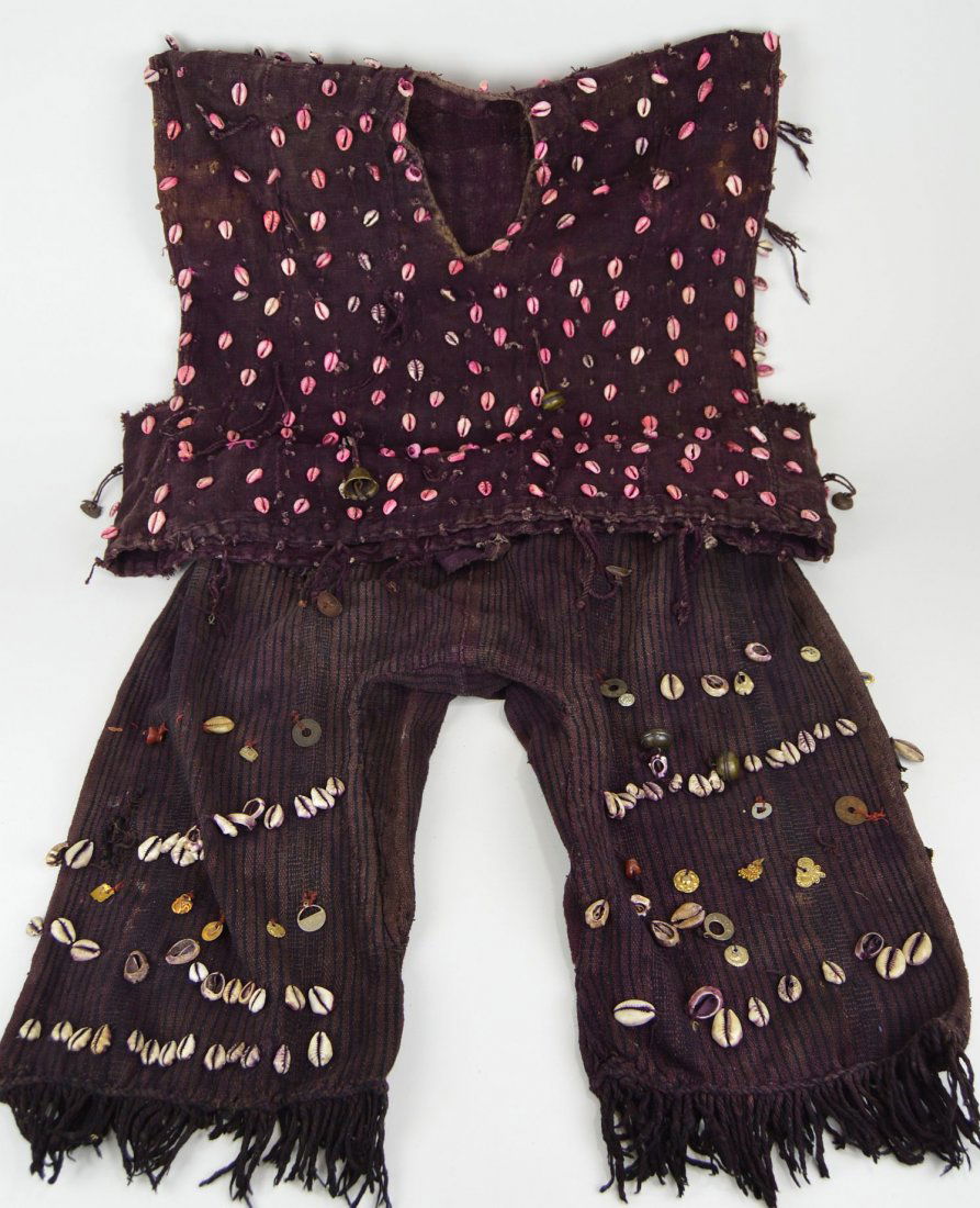 Bambara Hunters Shirt & Pants Magic Charms African Art (1 of 4)
