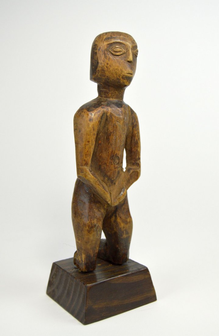 Old East African Ancestor Sculpture of Kneeling Female (1 of 4)