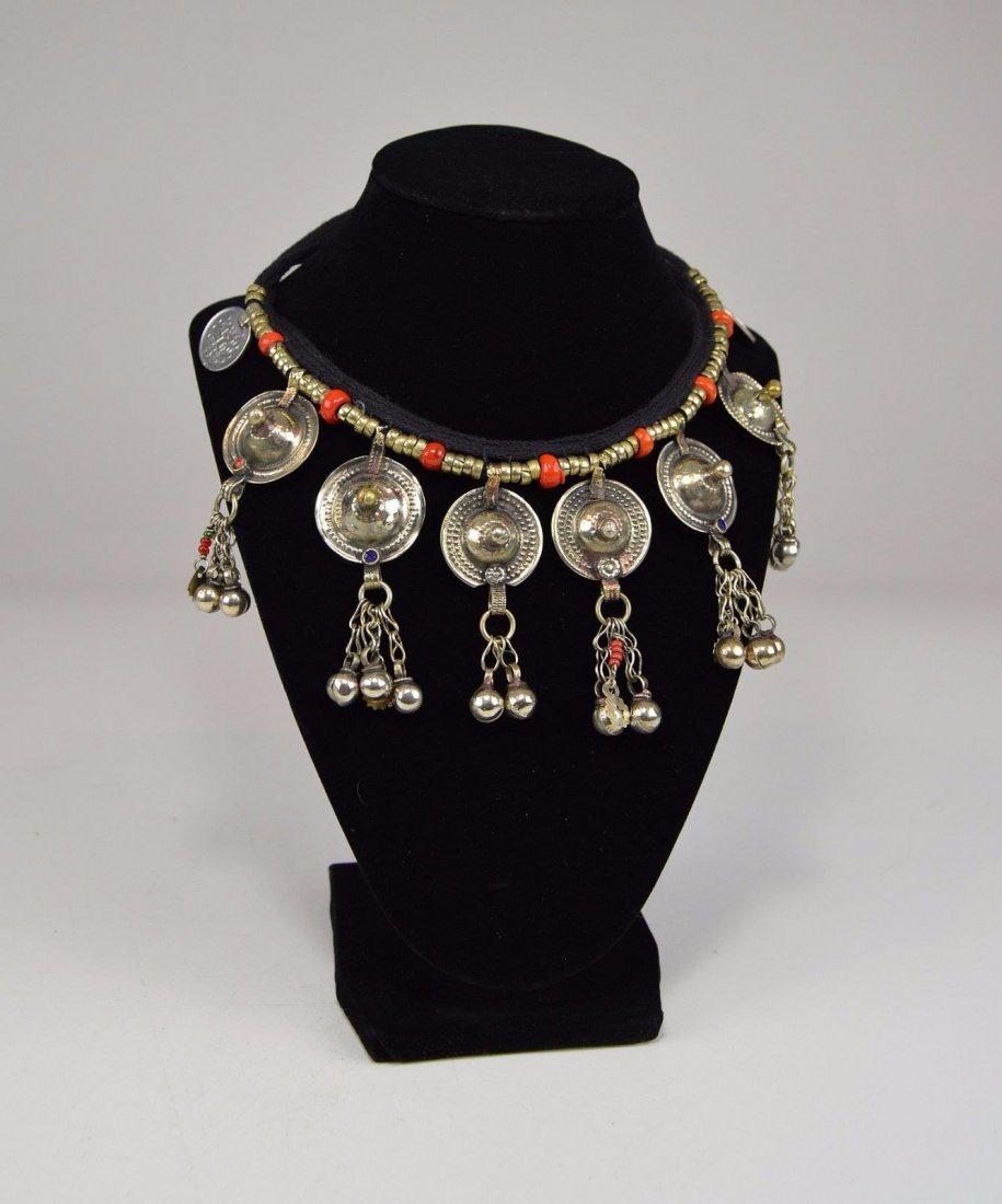 Vintage Afghanistan Tribal Kuchi Nomad Gypsy Necklace (1 of 3)