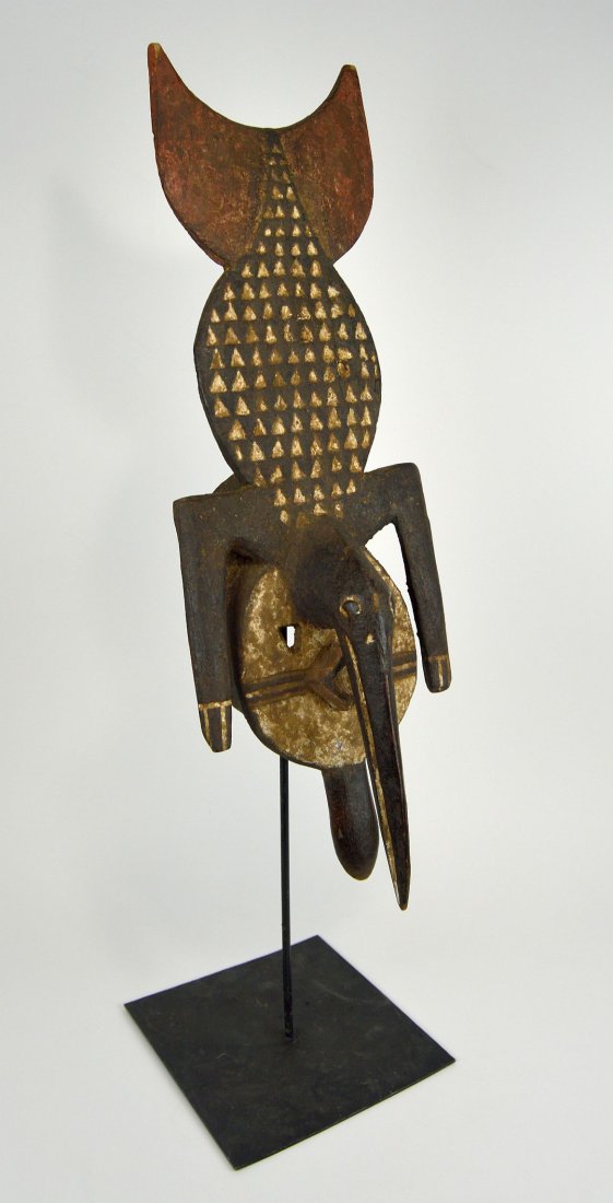 Tall Bobo Zoomorphic Mask, African Art (1 of 7)