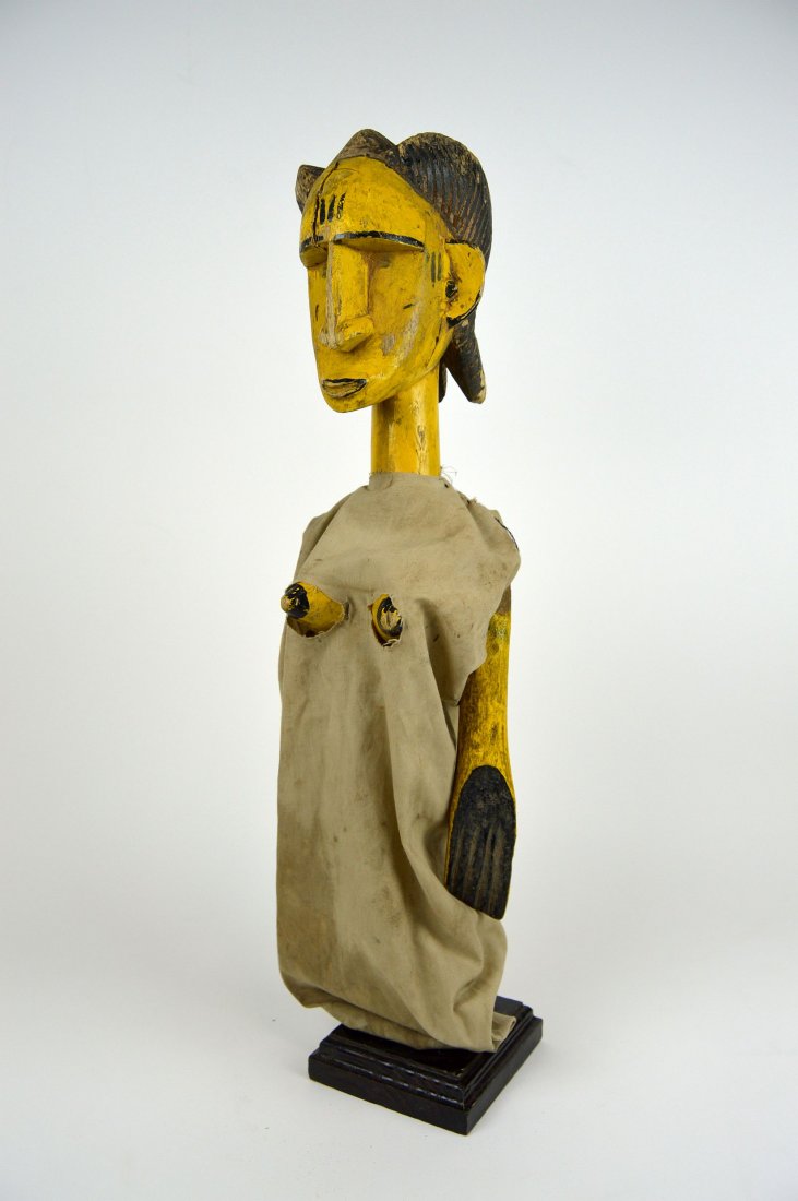 A Wonderful Old Bozo Female Marionette, African Art (1 of 6)