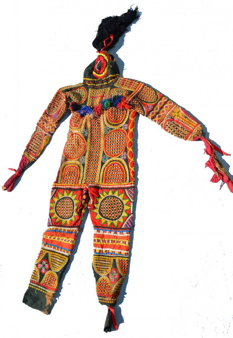 Rare Igbo Maiden Spirit Dance Costume African Adornment (1 of 6)
