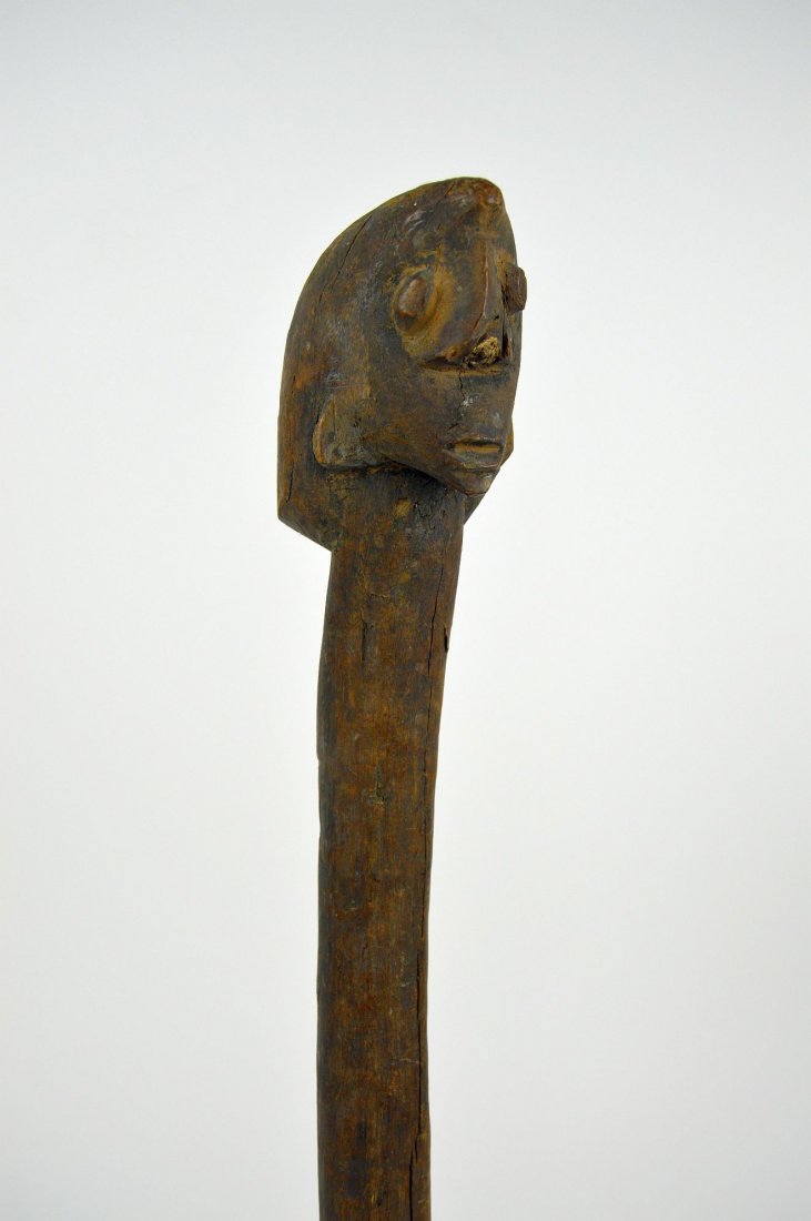 Old Carved wooden staff from the Fang, African Art (1 of 5)