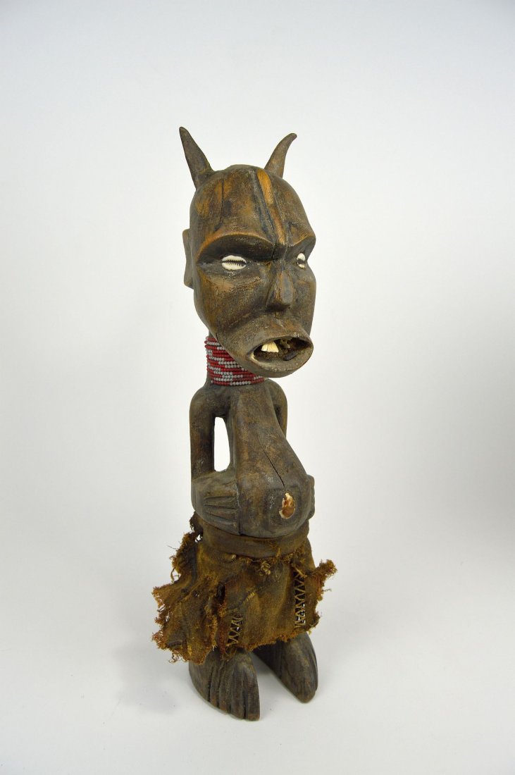 Vintage Songye style "Diablo" sculpture, African Art (1 of 5)