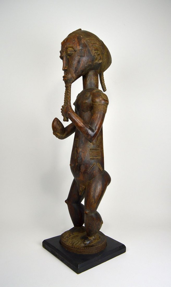 Large Baule Male sculpture, African Tribal Art (1 of 9)
