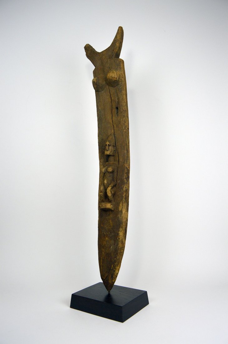 Dogon Toguna Post with Ancestor image, African Art (1 of 6)