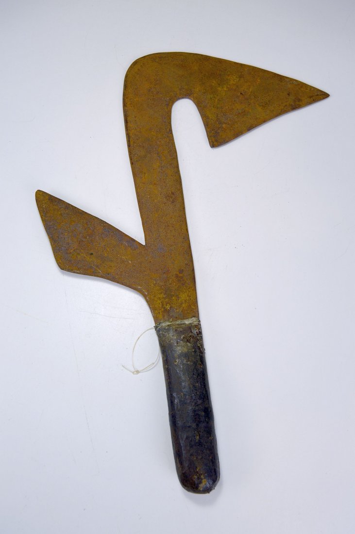 Ngombe Throwing Knife, African Arms (1 of 4)