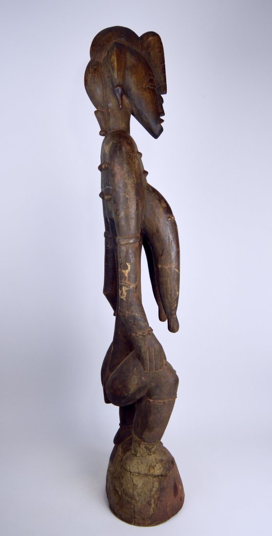 Huge Senufo Rhythm Pounder with elongated breast (1 of 10)