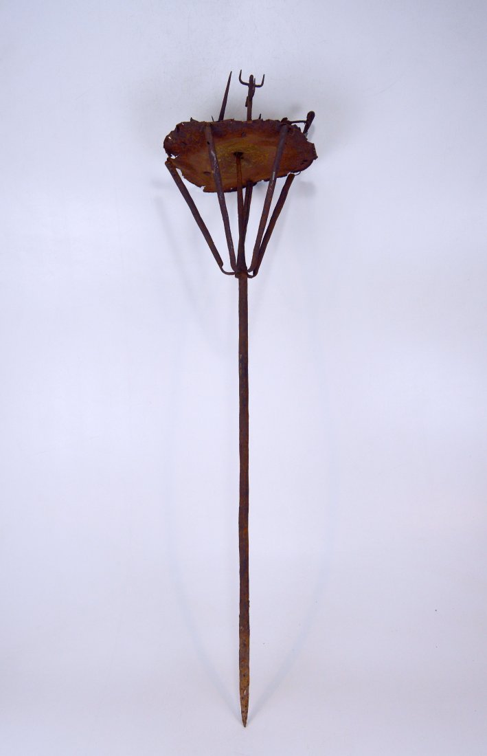 Old Fon Asen Ritual Altar in Iron, African Art (1 of 8)