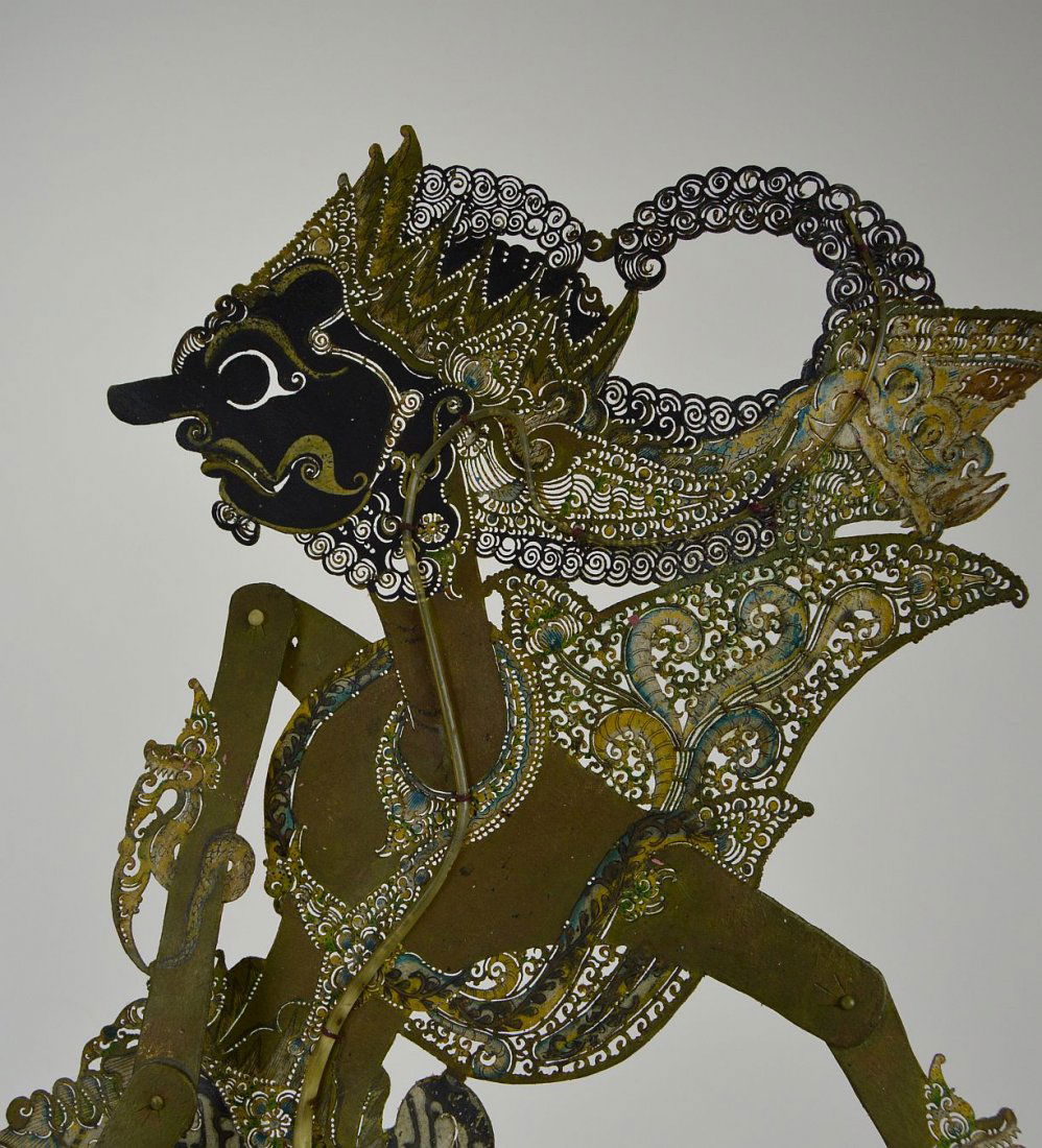 The King Gatokaca Antique Wayang Kulit (1 of 6)