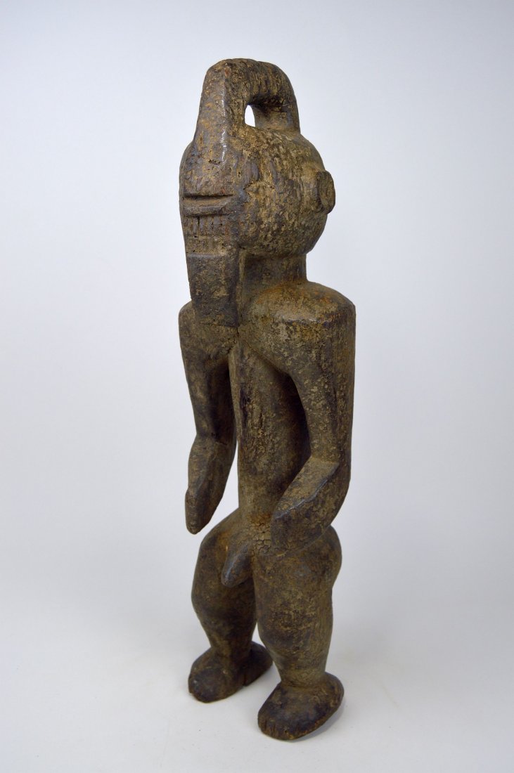Abstract Chamba male Spirit figure, African Art (1 of 4)