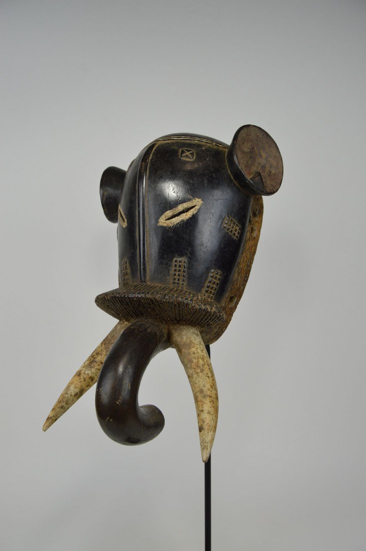 A Baule Elephant Mask, African Art (1 of 7)