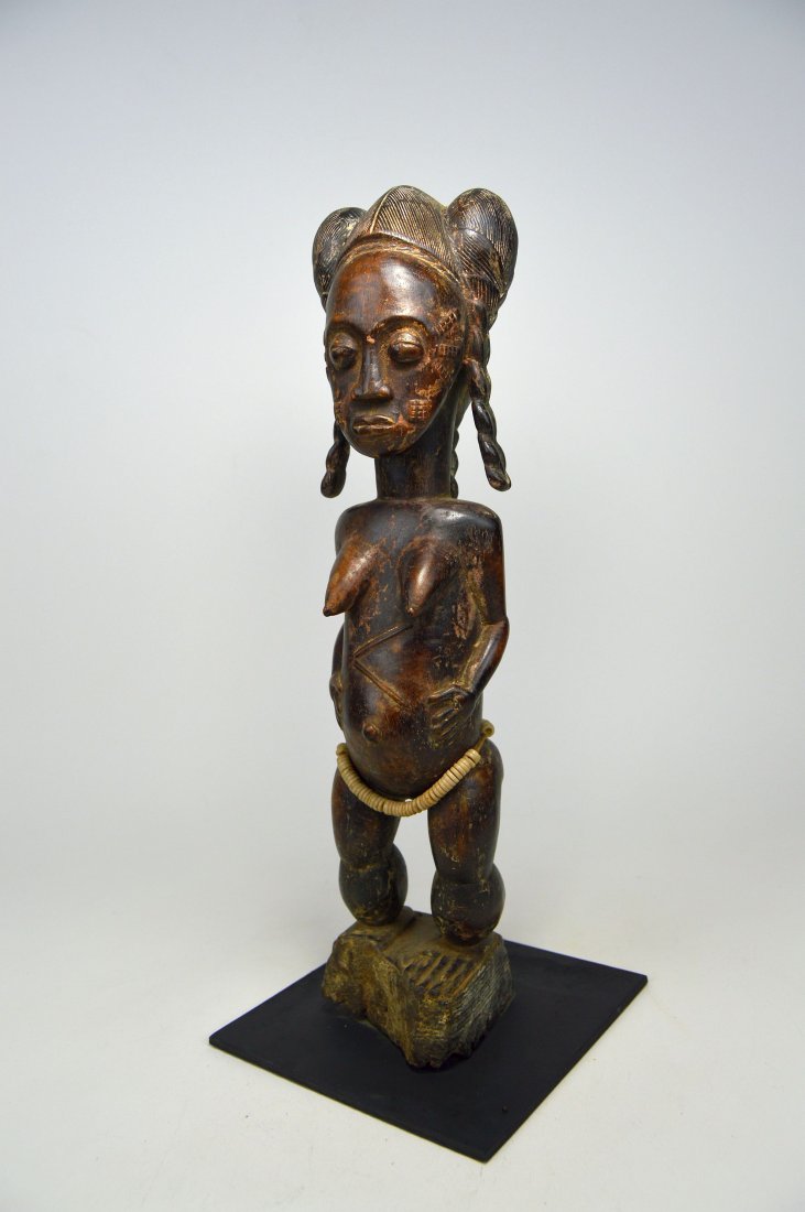 A Fine Baule female sculpture, African Art (1 of 6)