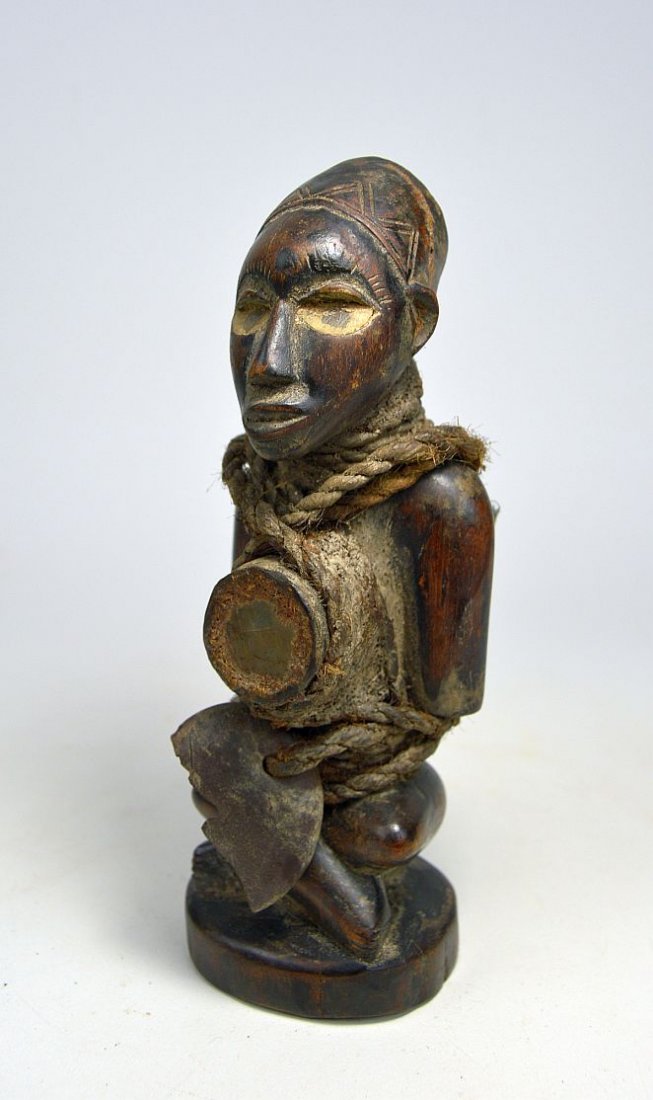 A Kongo Nkisi magic fetish (1 of 8)