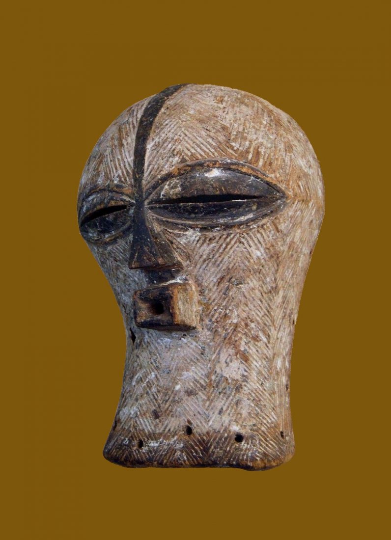 A Fine Old Luba / Songye Kifwebe African Mask (1 of 10)
