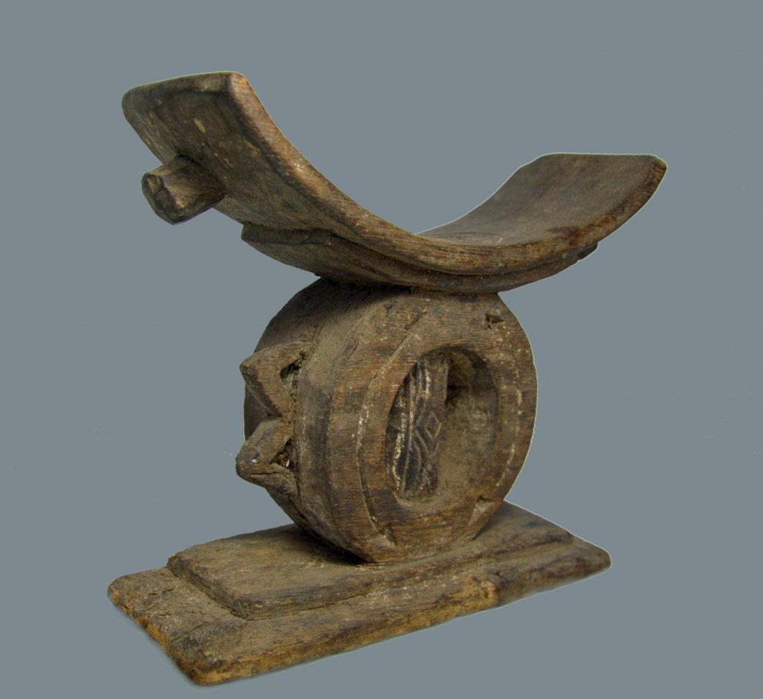Old Ashanti Headrest, African Art & Form (1 of 7)