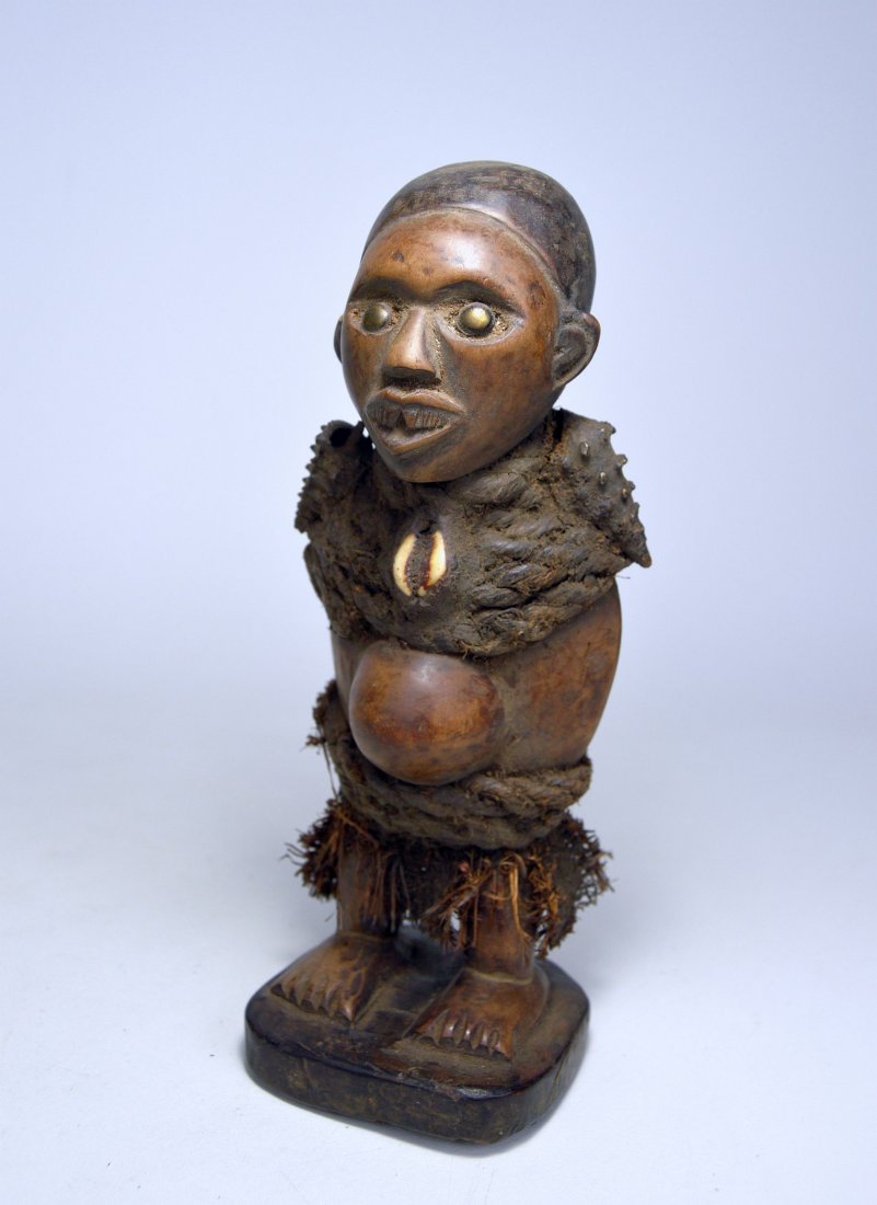 Small Yombe magic fetish sculpture, African Art (1 of 4)