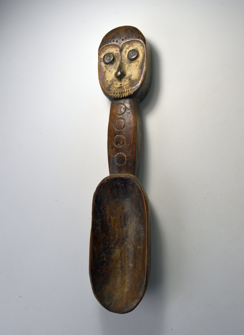 A Janus form Lega Ladle, African Art (1 of 4)