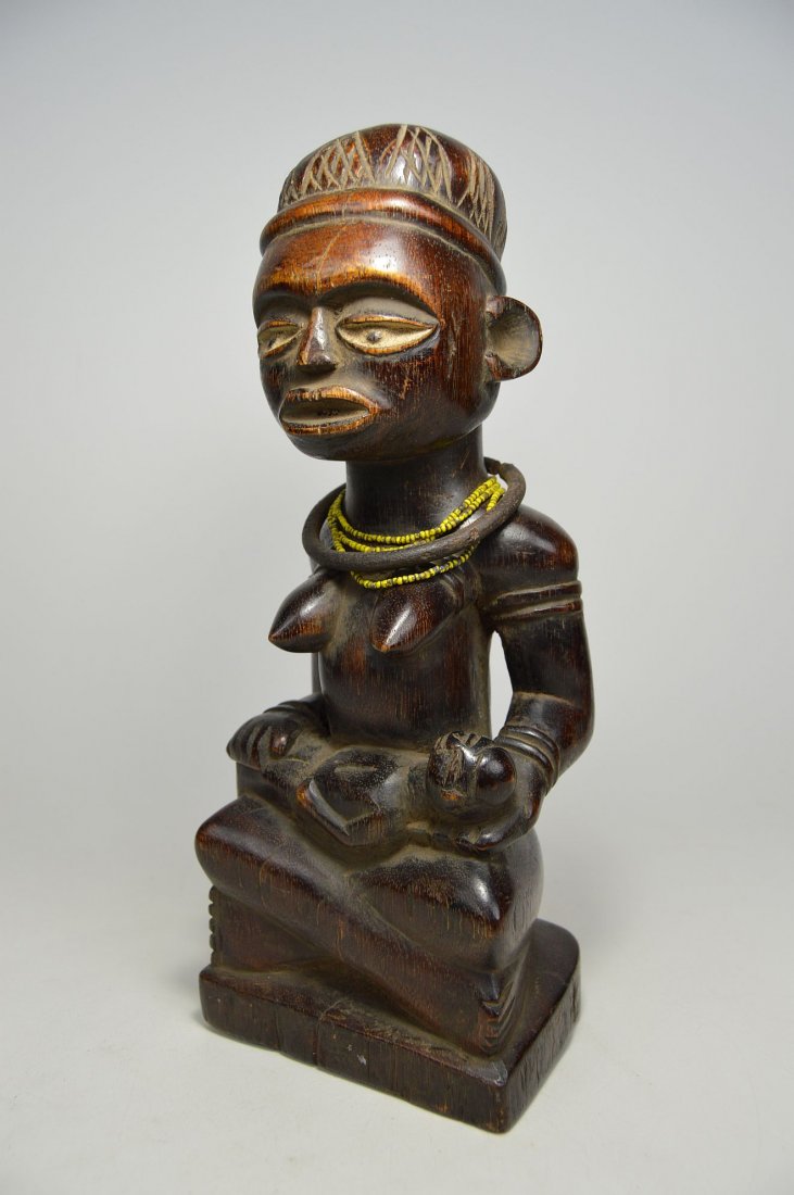 A Kongo maternity sculpture, African Art (1 of 5)