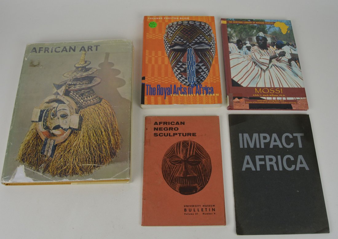 Lot of Five African Art Books (11) (1 of 1)