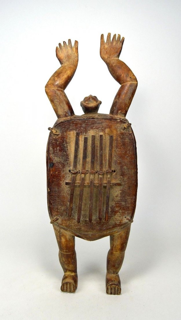 Rare Azande Thumb Piano in Human Form (1 of 7)