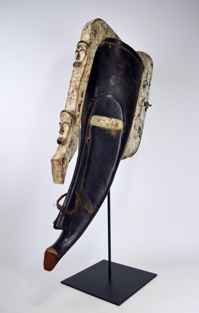 Monumental Fang Ngil African mask, African Art (1 of 10)