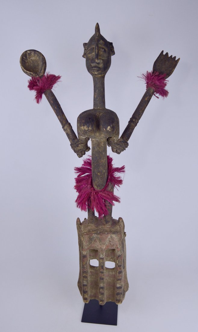 A Fantastic Dogon Satimbe Female Ancestor Dance Mask (1 of 9)