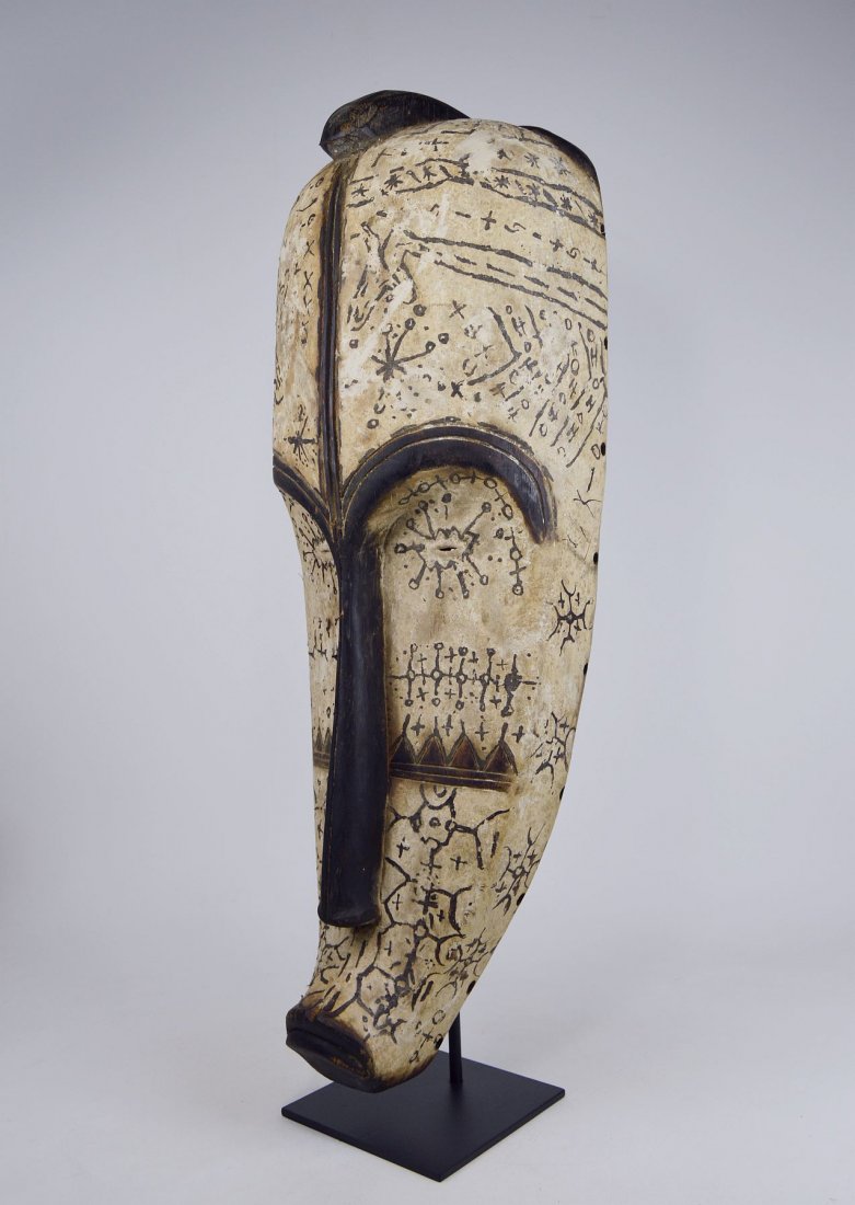 Fantastic Fang N'gil African mask with Magic Symbols (1 of 8)