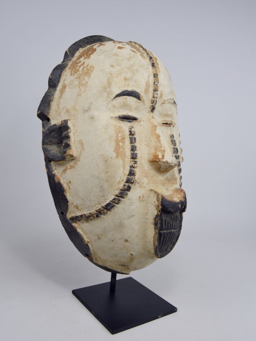 Well Weathered Old Smiling Idoma Okoroshi African mask (1 of 9)