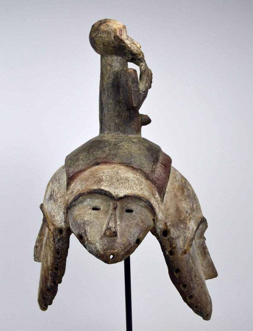 Rare Style Vintage to Antique FANG 4 Face Mask (1 of 12)