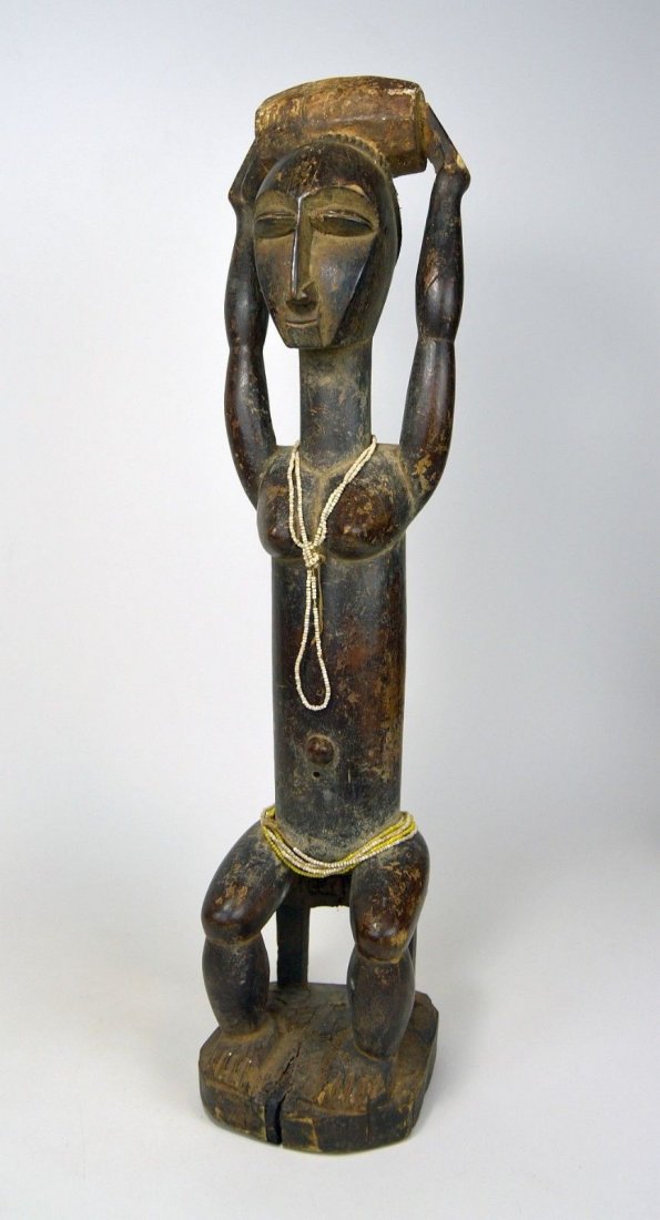 Lovely lady ~ Attie Female Shrine Figure, African Art (1 of 8)