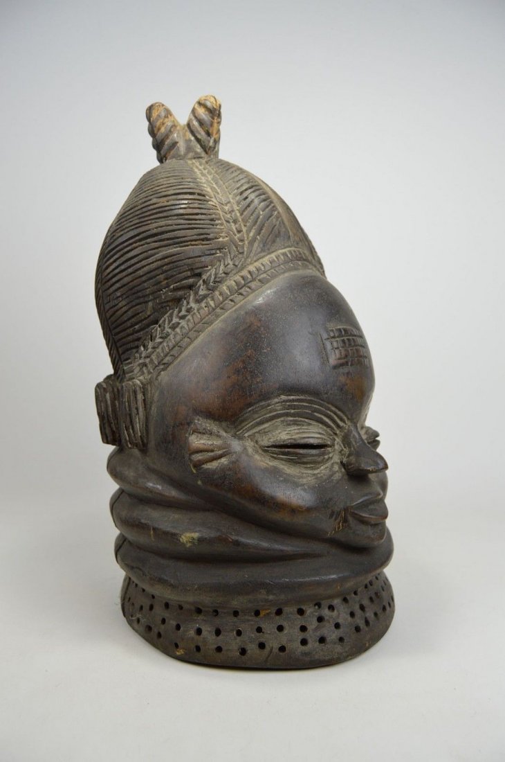 A Mende Bundu mask Ex Harold Smith Collection (1 of 5)