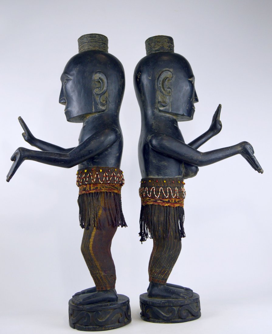 Fine Antique Batak Dancing couple Indonesian Tribal Art (1 of 9)