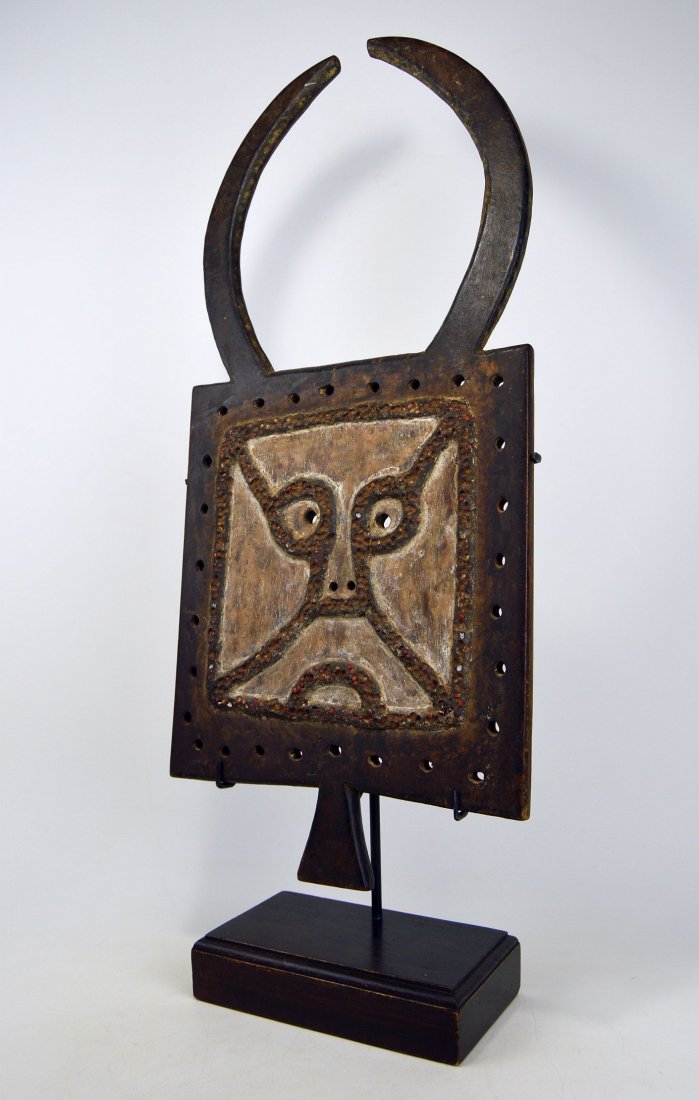 Toussian (Tussian) Lionake Plank Mask, African Art (1 of 6)