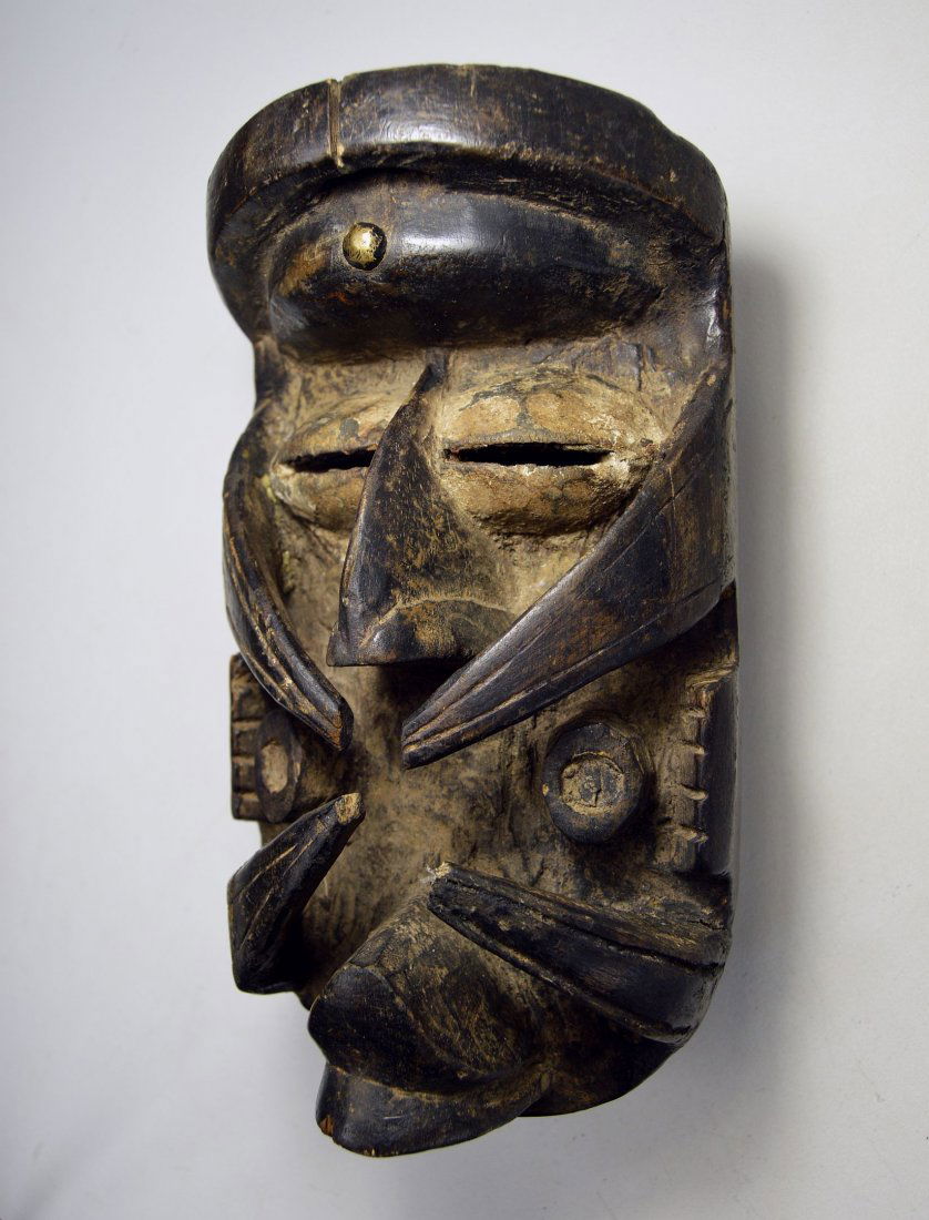 A N'gere Spider mask, African Art (1 of 5)