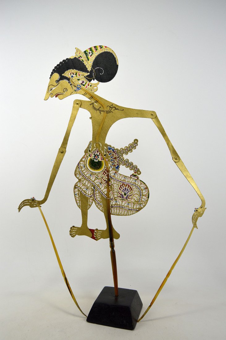 A Vintage Wayang Kulit Shadow Puppet (1 of 3)