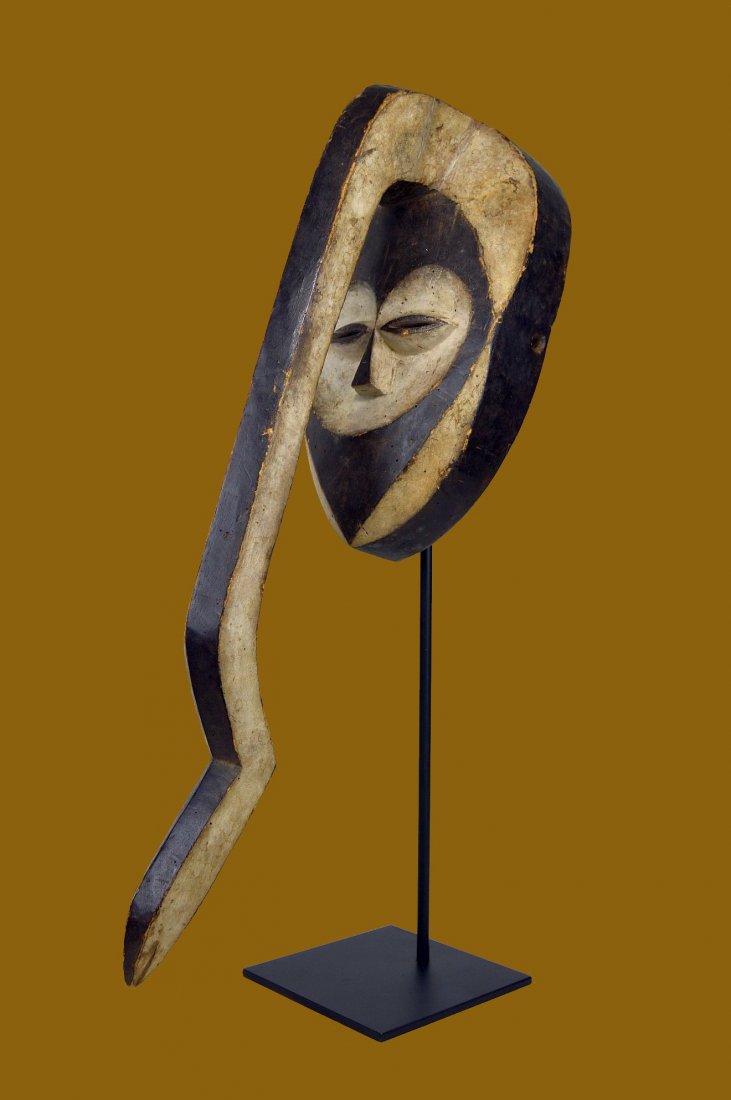KWELE MASK WITH LONG ELEPHANT STYLE TRUNK (1 of 7)
