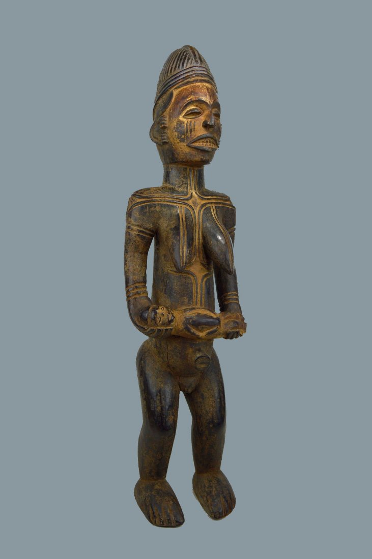 RARE IDOMA MATERNITY SCULPTURE AFRICAN ART (1 of 6)