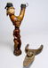 PAIR OF WELL WORN AFRICAN SLINGSHOTS - 5