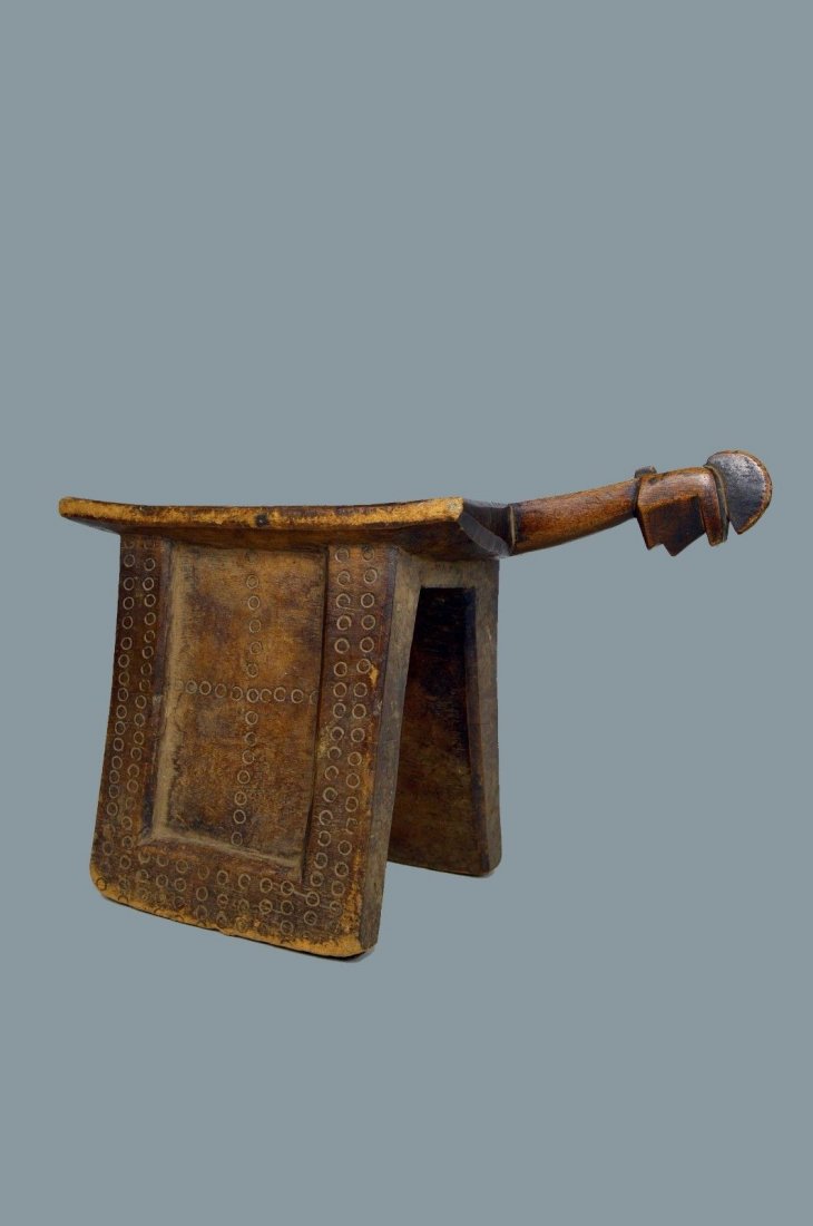 VERY FINE MOSSI ZOOMPORPHIC STOOL, AFRICAN ART (1 of 10)